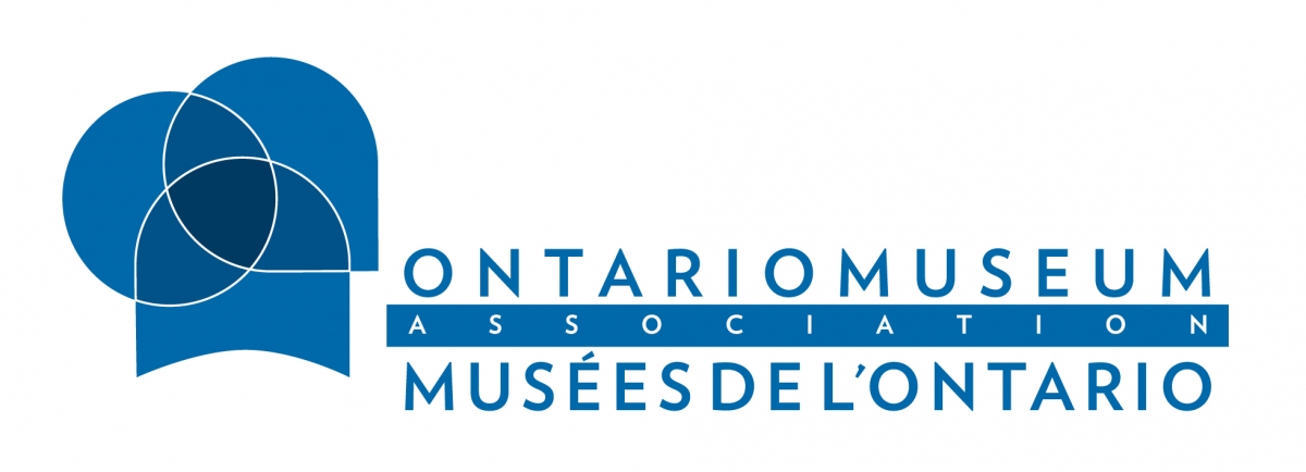 OMA logo with blue overlapping sylized O M A and the words Ontario Museum Association