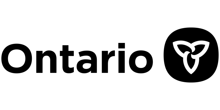 the logo and wordmark of the government of Ontario