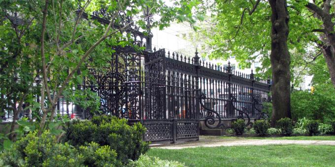 La célèbre clôture d'Osgoode Hall