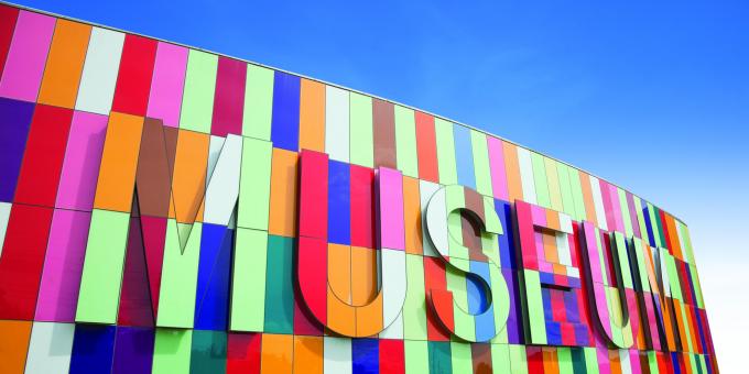 Ken Seiling Waterloo Region Museum - Exterior Colour Wall